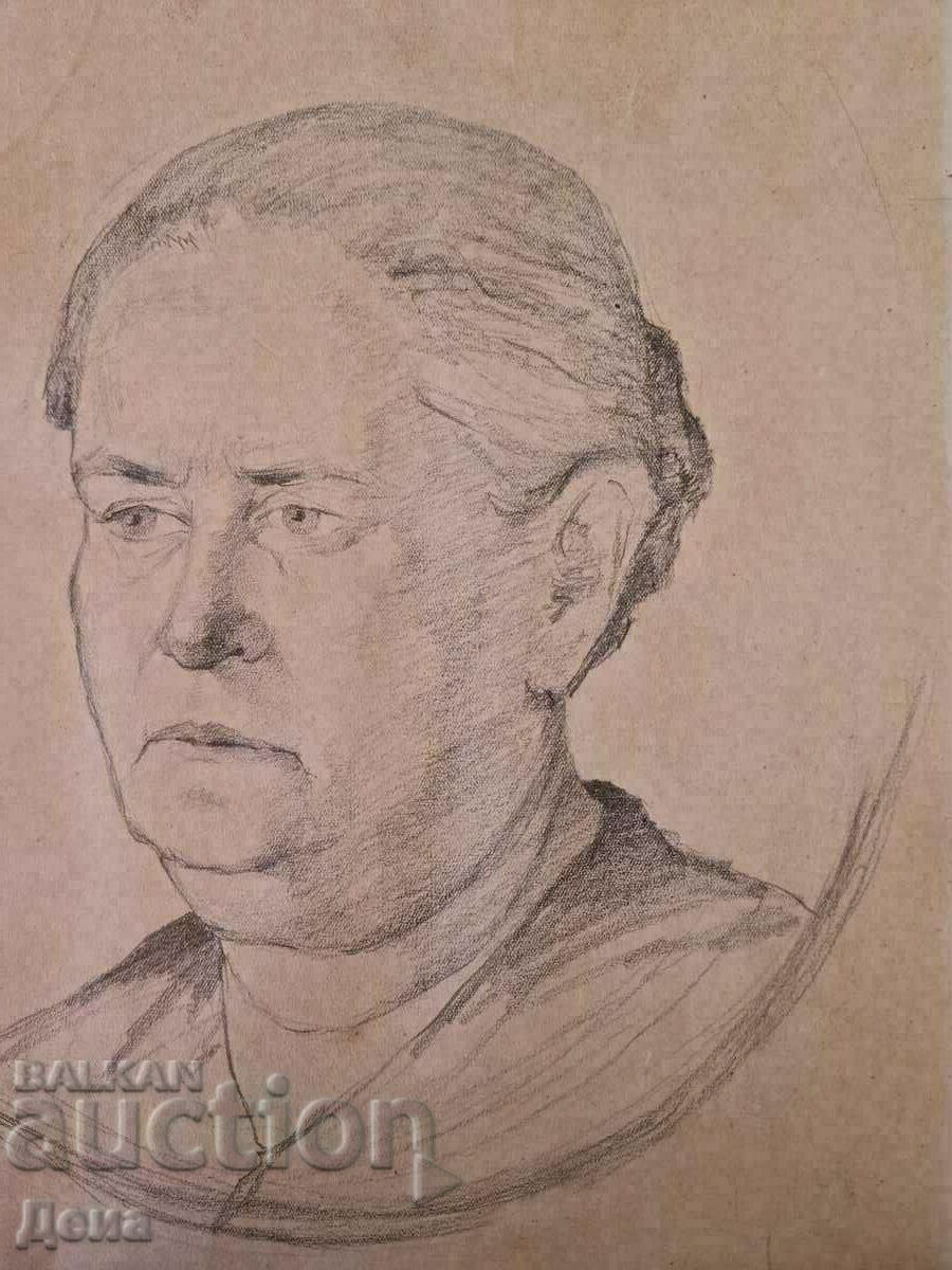 An old, masterful drawing from the 1930s. - 5 An old, masterful drawing from the 1930s. - 5