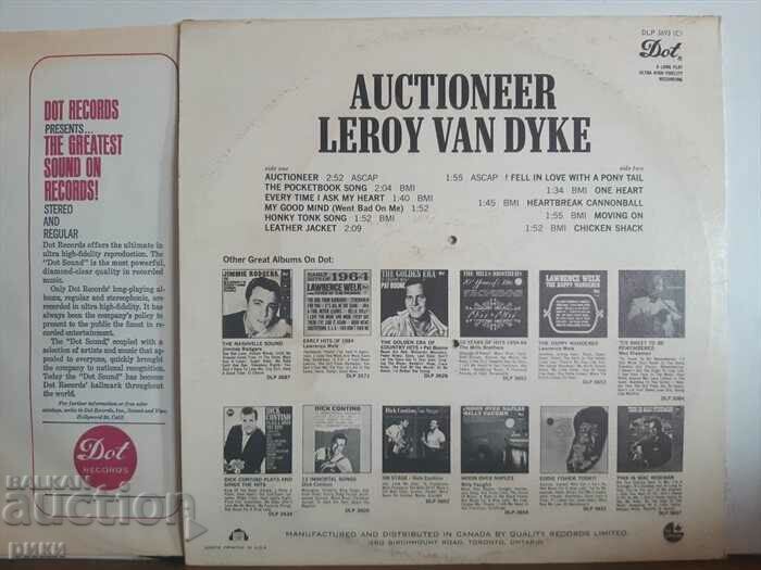 Leroy Van Dyke – Auctioneer 1966 with price 29.00 BGN | € 14.83 Leroy Van Dyke – Auctioneer 1966 with price 29.00 BGN | € 14.83