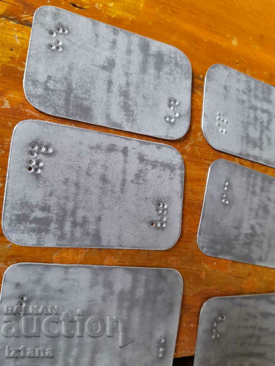 Delivery of Old Braille playing cards Delivery of Old Braille playing cards