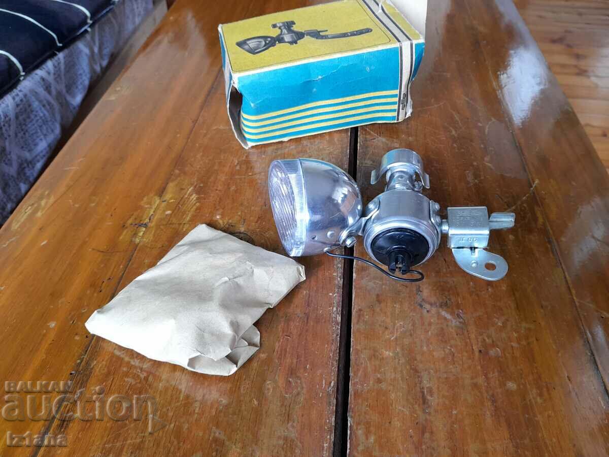 Auction Old bike dynamo and headlight, Ruhla bike Auction Old bike dynamo and headlight, Ruhla bike