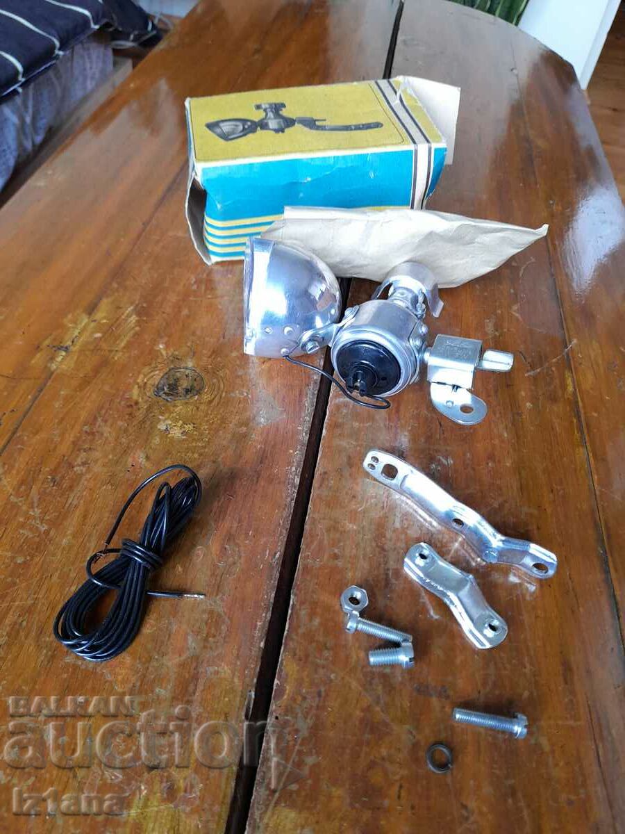 Old bike dynamo and headlight, Ruhla bike - 7 Old bike dynamo and headlight, Ruhla bike - 7