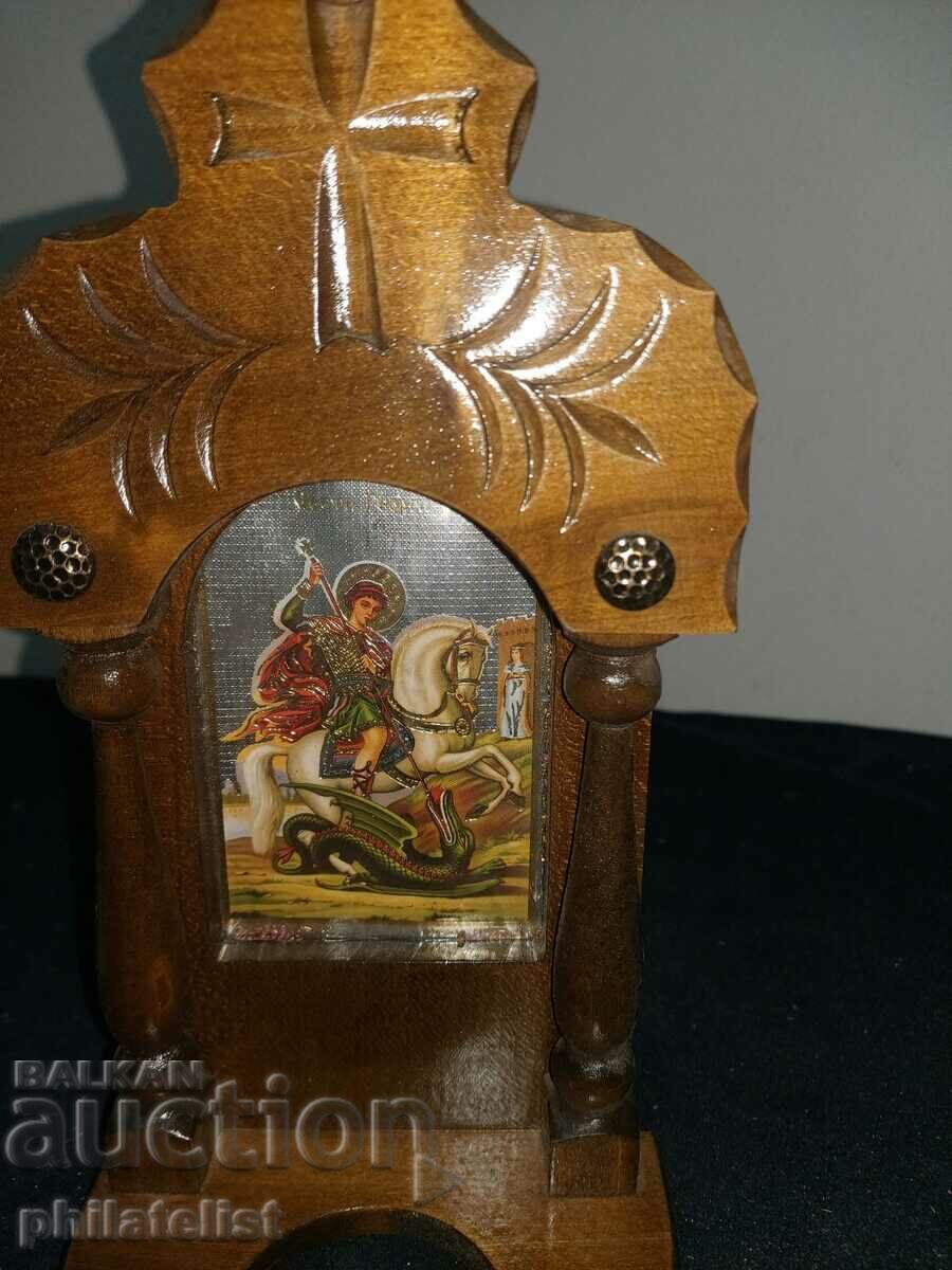 Suvenir din lemn cu pictograma #3 cu preț 19.00 BGN | € 9.71 Suvenir din lemn cu pictograma #3 cu preț 19.00 BGN | € 9.71