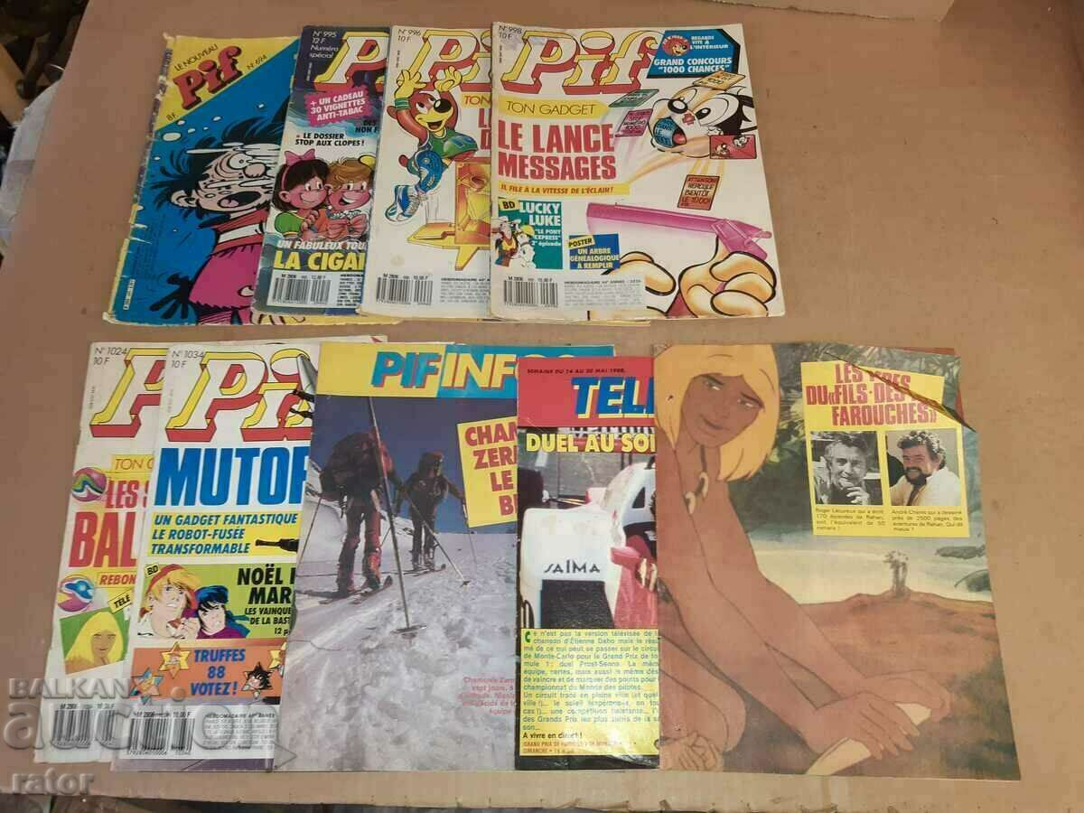 Списание , списания  PIF ,  ПИФ  -  10 броя