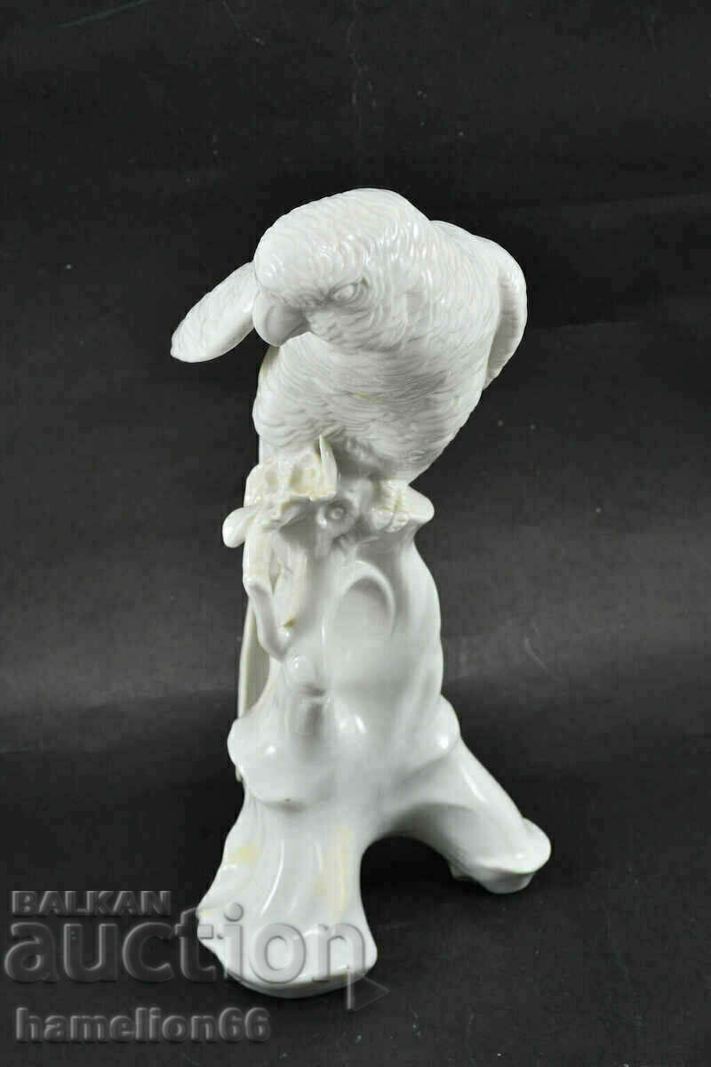 Porcelain statuette. parrot Ens porcelain, rare - 7 Porcelain statuette. parrot Ens porcelain, rare - 7