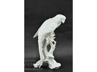 Πορσελάνινο αγαλματίδιο παπαγάλος Ens πορσελάνη σπάνιο
