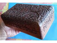 *$*Y*$* CUTIE VECHE DIN LEMN STEJAR 100 G *$*Y*$*