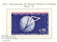 1973. Franţa. Loja Masonica Marele Orient a Frantei.