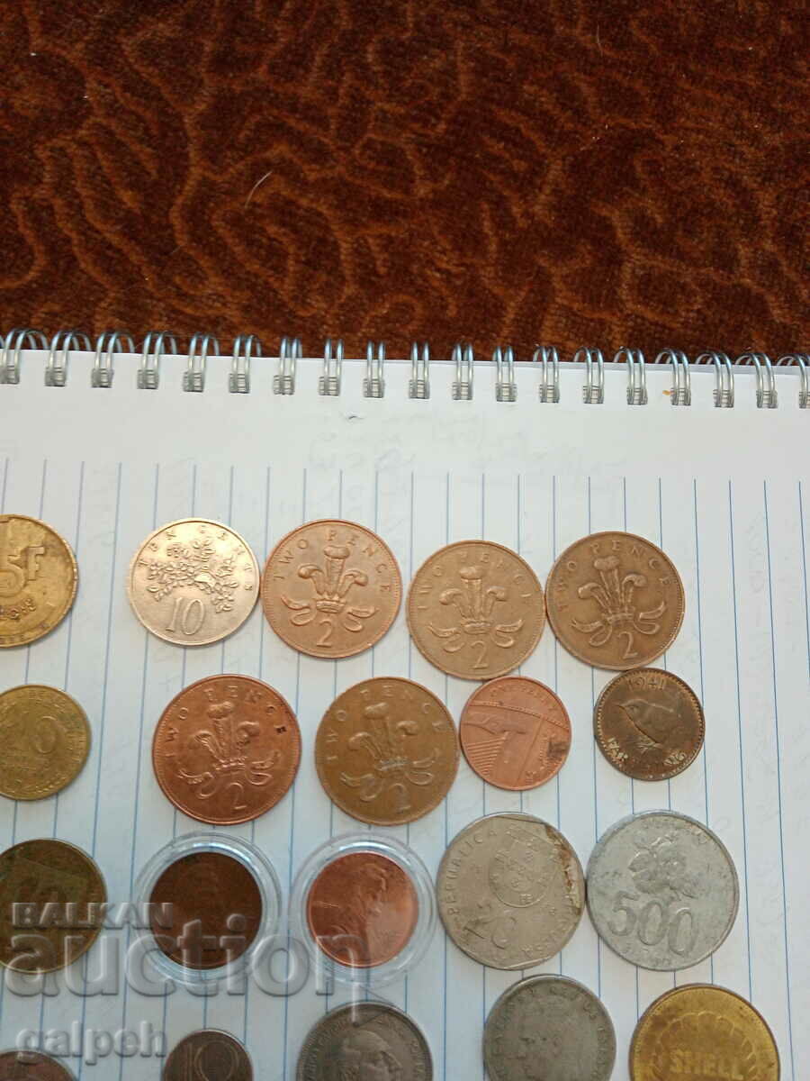 Auction COINS - MIXED LOT - 38 pcs. Auction COINS - MIXED LOT - 38 pcs.