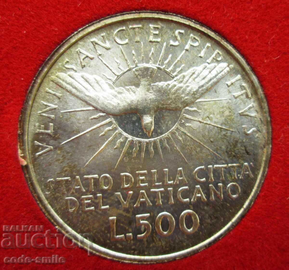 Silver Catholic Jubilee Coin Vatican Italy - 6 Silver Catholic Jubilee Coin Vatican Italy - 6