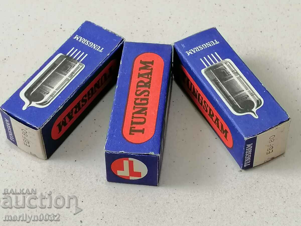 Lampa radio TUNGSRAM EBF80 set radio - 7 Lampa radio TUNGSRAM EBF80 set radio - 7