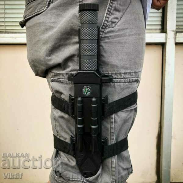 Cuțit tactic de supraviețuire fix 178 x 317 mm - 6 Cuțit tactic de supraviețuire fix 178 x 317 mm - 6