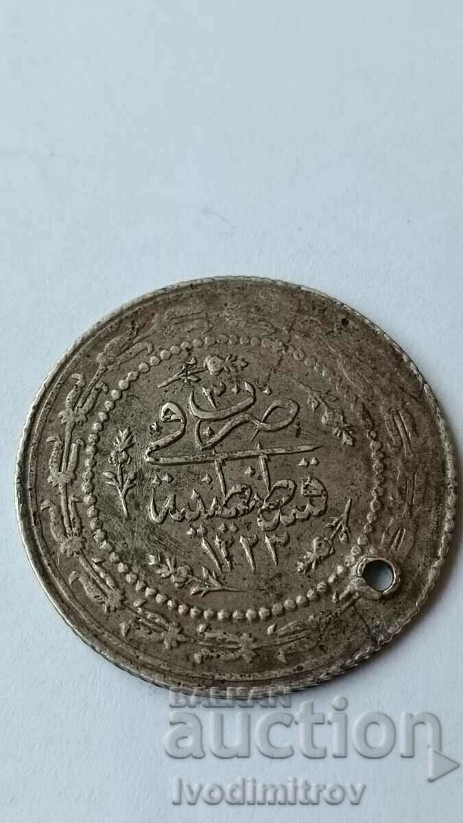 Ottoman Empire 6 kurush 1808 Silver