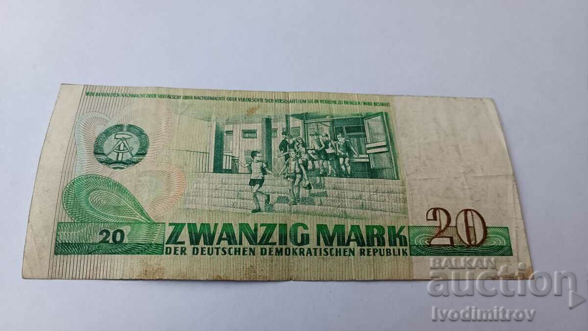 German Democratic Republic 20 marks 1975 with price 3.65 BGN | € 1.87 German Democratic Republic 20 marks 1975 with price 3.65 BGN | € 1.87