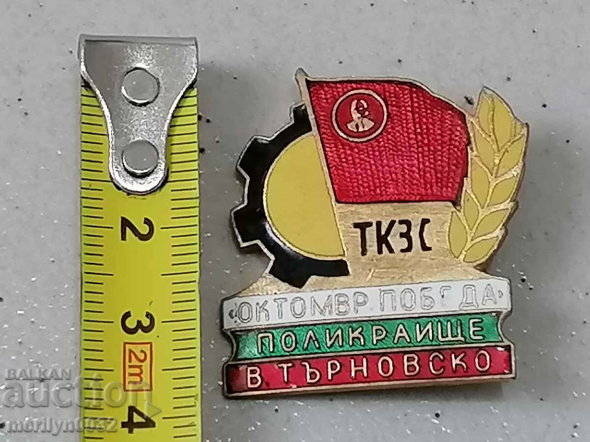 Delivery of Badge TKZS Polikraishte medal badge Delivery of Badge TKZS Polikraishte medal badge