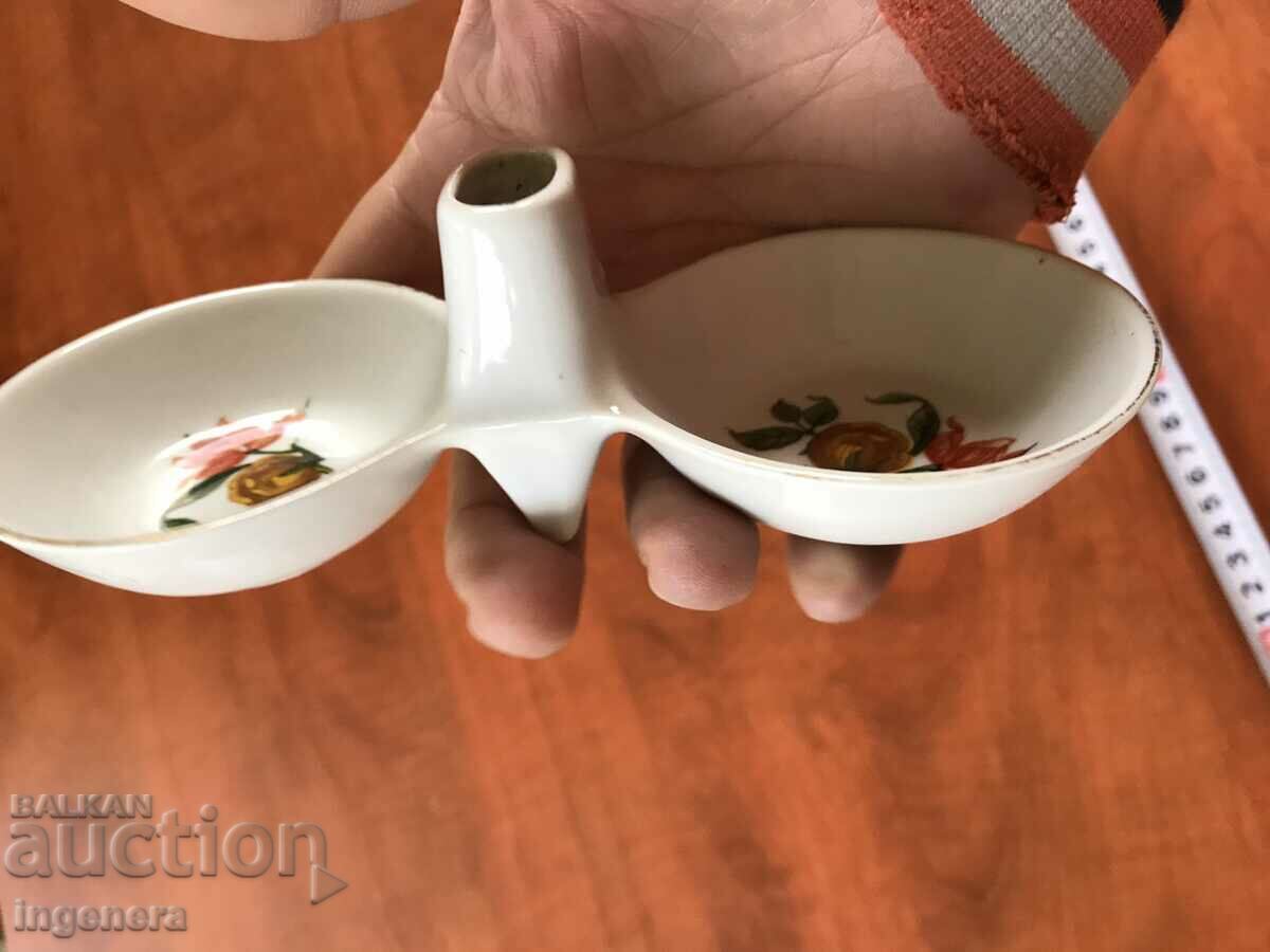 Auction PORCELAIN SALT PIPERNICA BULGARIA Auction PORCELAIN SALT PIPERNICA BULGARIA