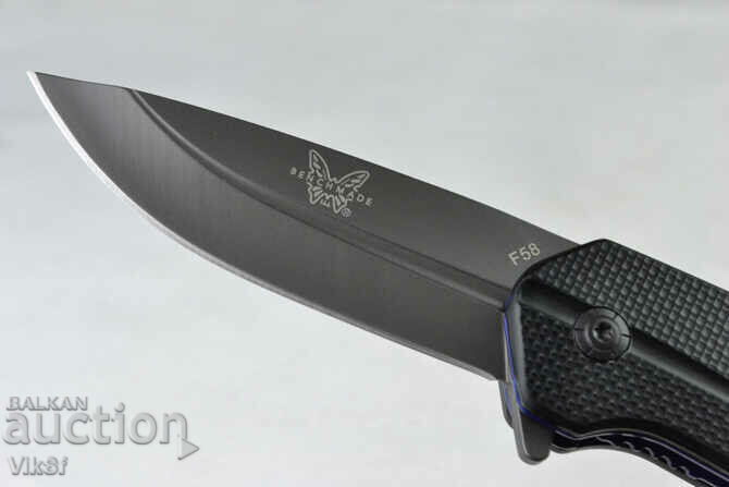 Παράδοση Πτυσσόμενο μαχαίρι τσέπης Benchmade-F58. 92x215 χλστ Παράδοση Πτυσσόμενο μαχαίρι τσέπης Benchmade-F58. 92x215 χλστ