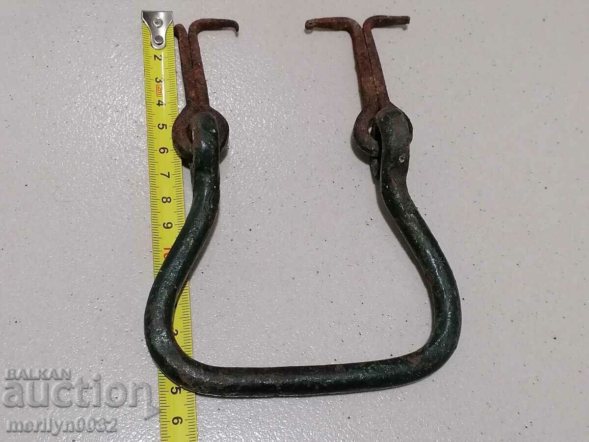 Wrought iron wicker handle - 7