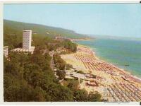 Картичка  България  Варна  Златни пясъци Изглед 1*