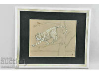 Grafica, Cat, passe-partout, rama si sticla