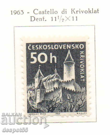 1963. Czechoslovakia. Castles.