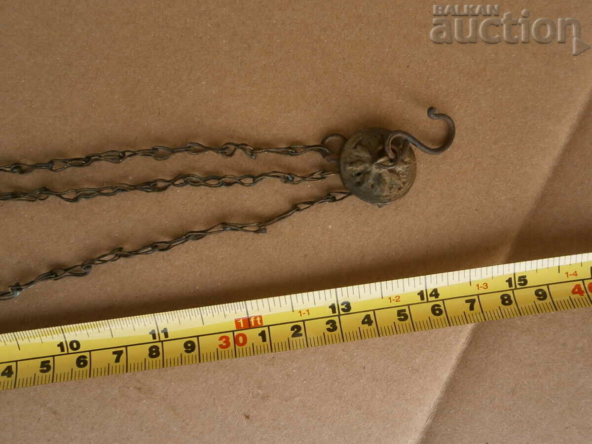 Old bronze sconce from a flickering home icon - 6 Old bronze sconce from a flickering home icon - 6