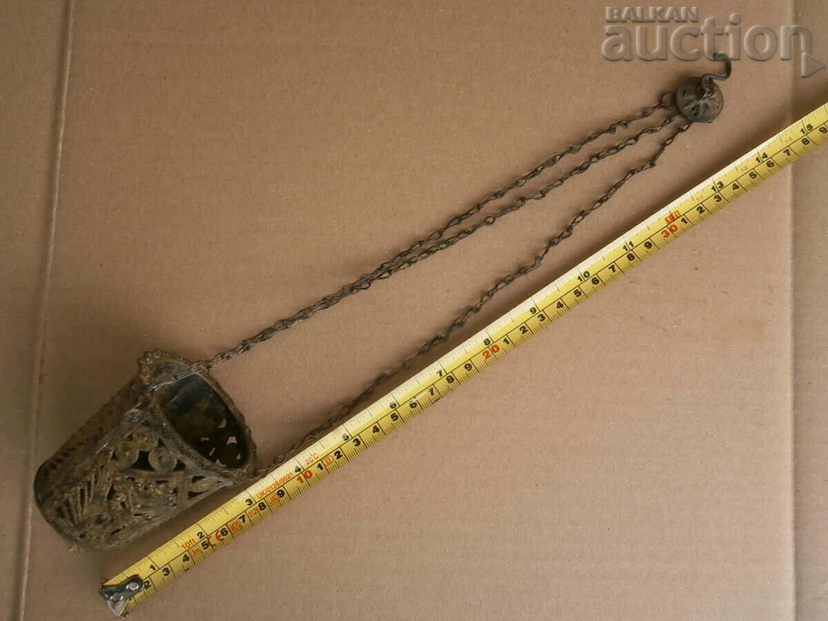 Old bronze sconce from a flickering home icon - 7 Old bronze sconce from a flickering home icon - 7