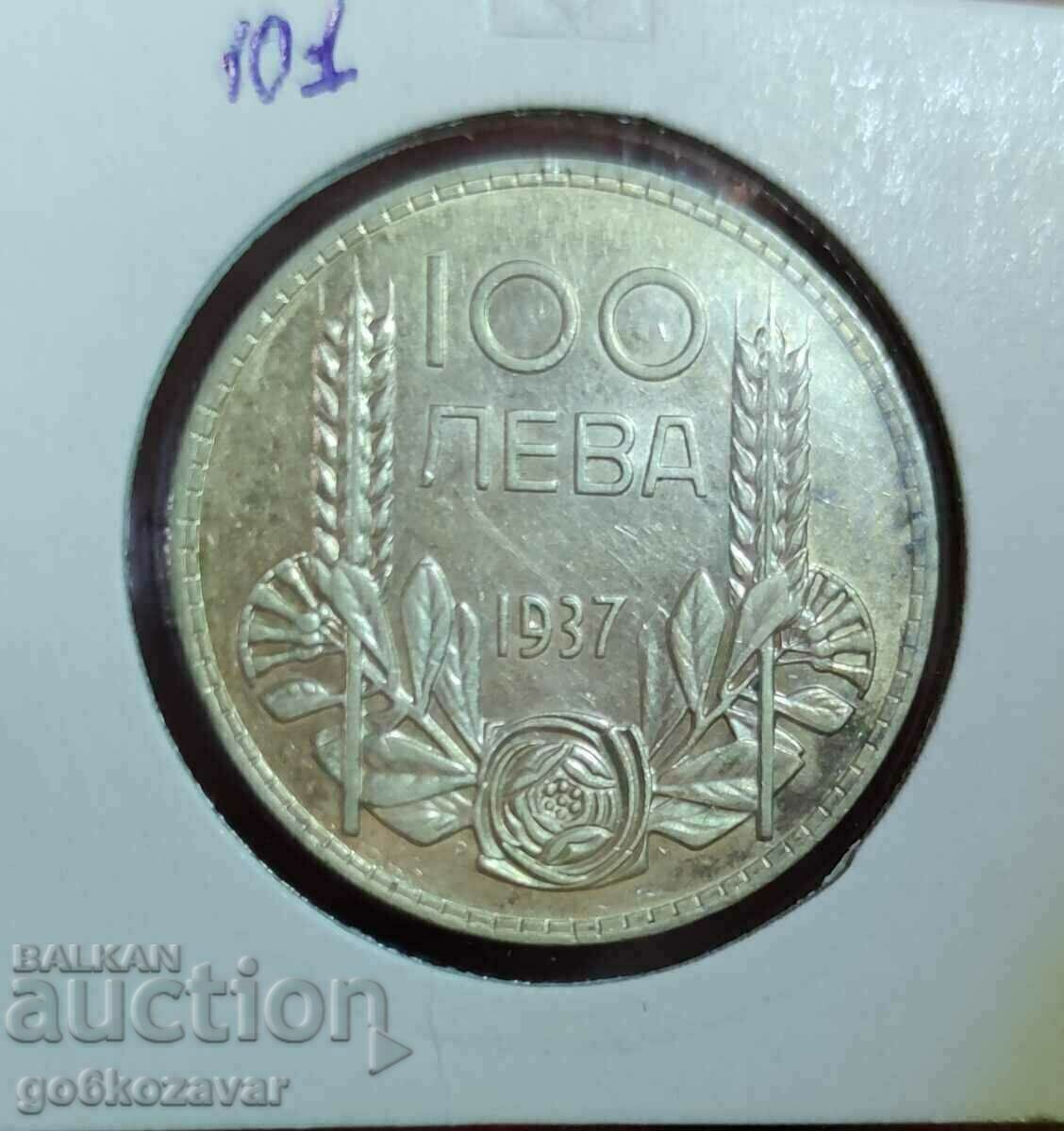 Auction Bulgaria 100 BGN 1937 Silver. Nice coin for collection! Auction Bulgaria 100 BGN 1937 Silver. Nice coin for collection!