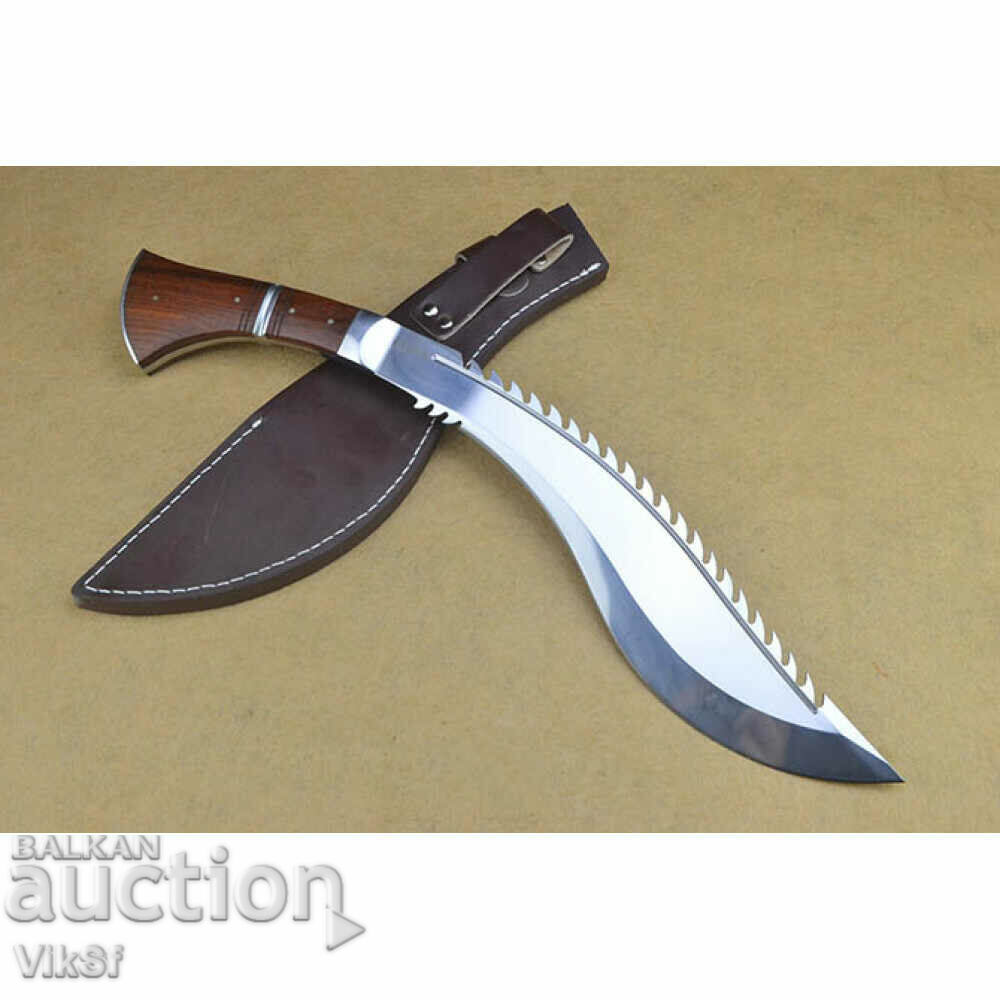 Nepalese kukri with a leather kaniya and wooden stoves 300x440 - 5 Nepalese kukri with a leather kaniya and wooden stoves 300x440 - 5