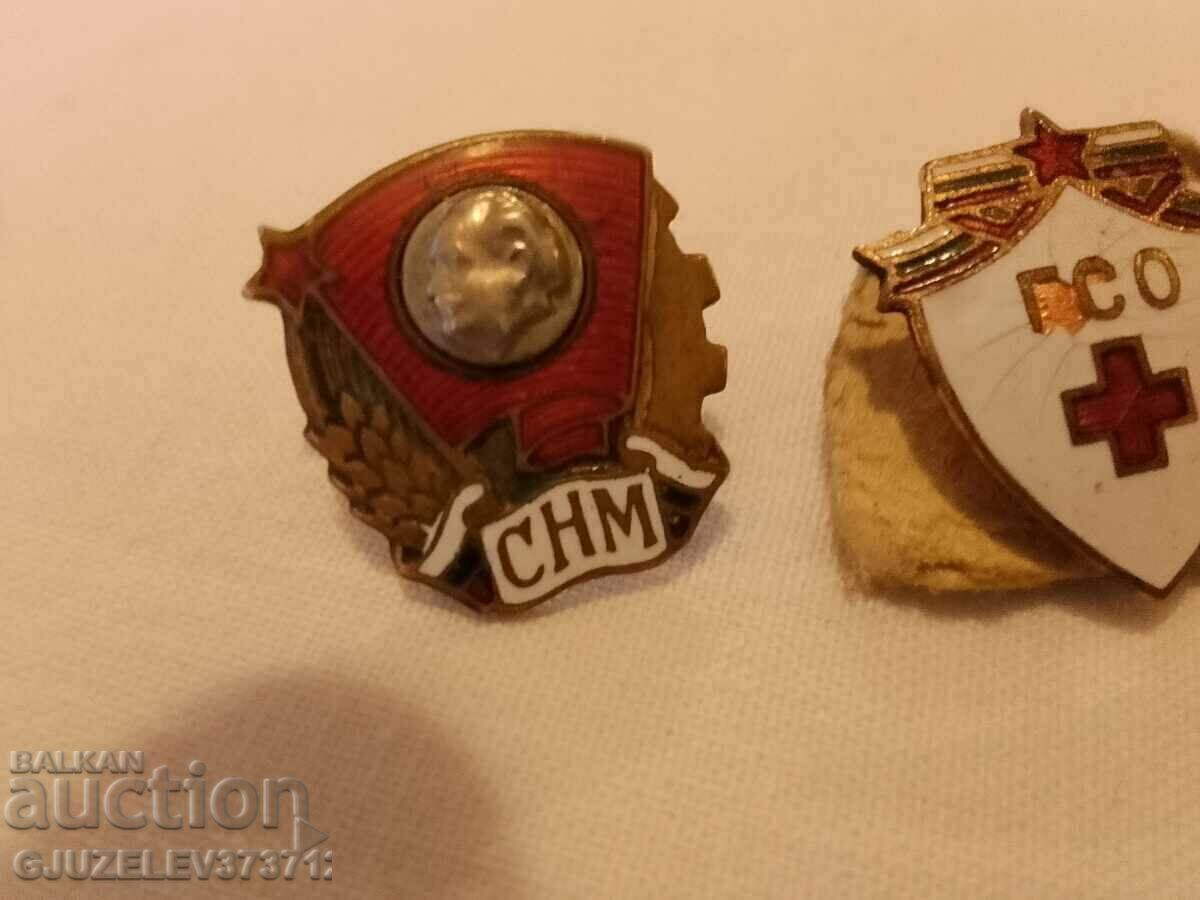 Two badges snm, gso - 5 Two badges snm, gso - 5