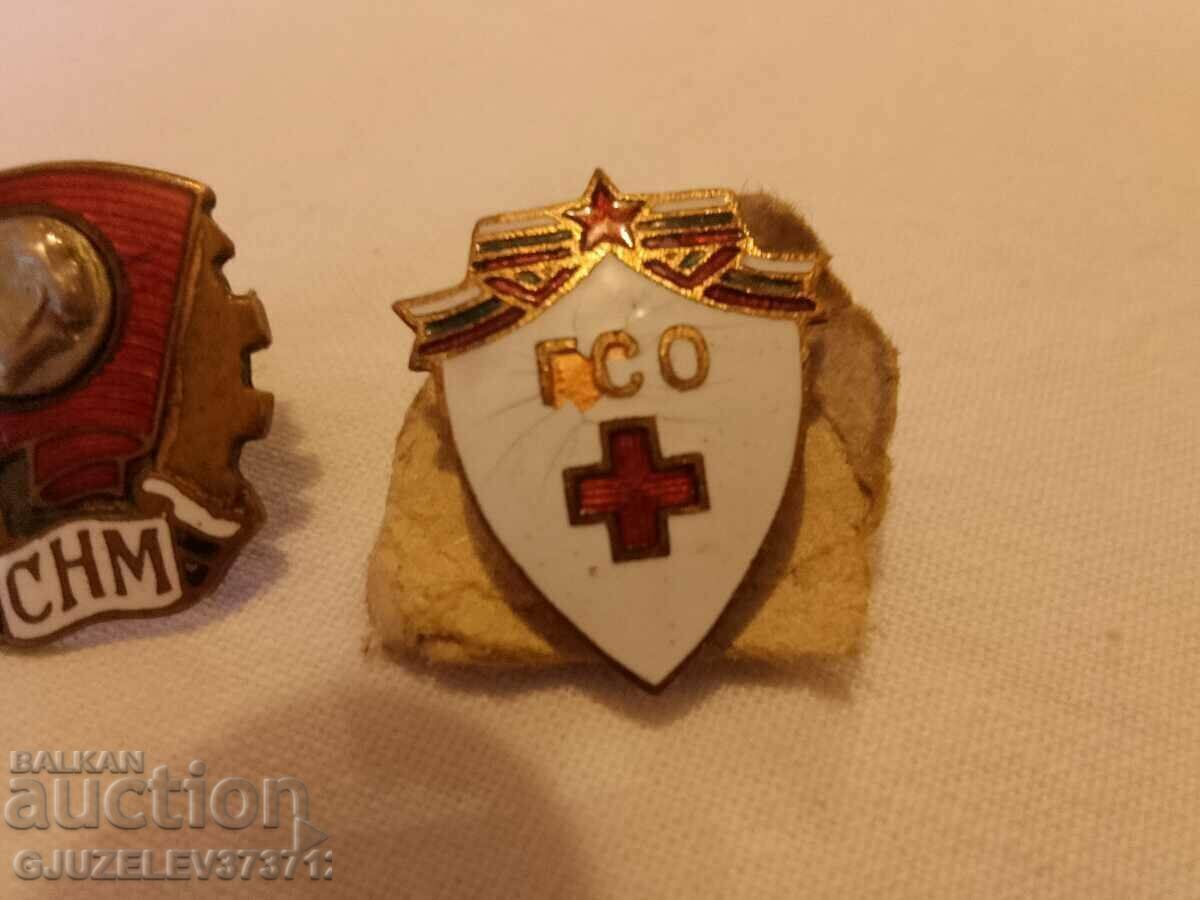 Two badges snm, gso - 7 Two badges snm, gso - 7