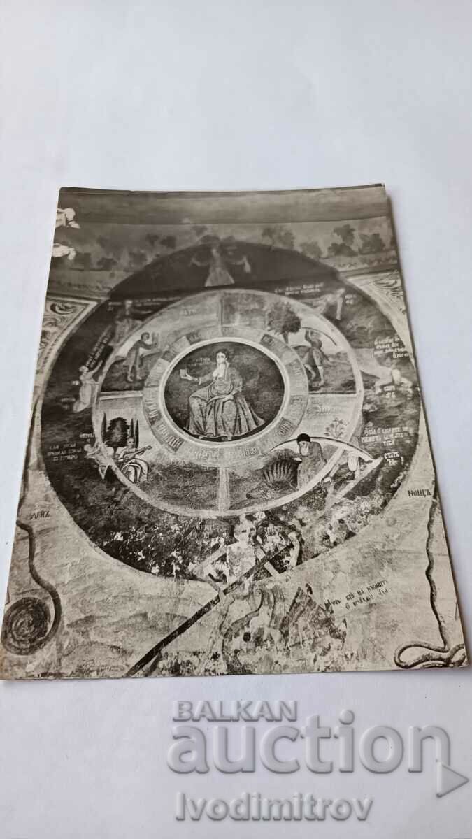 Пощенска картичка Преображенски манастир Колелото на живота