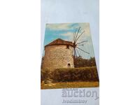 Postcard Nessebar Windmill