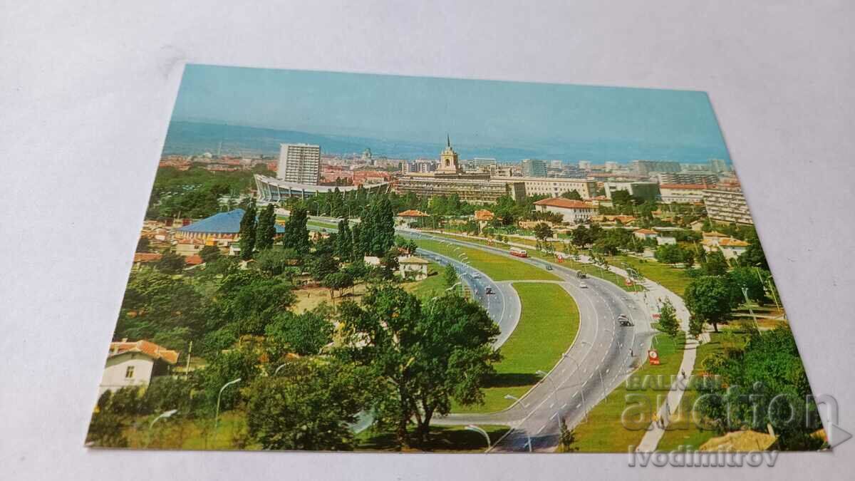 Carte poștală Expressway Varna Varna - Nisipurile de Aur