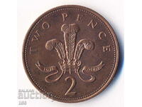 Great Britain - 2 pence 1993