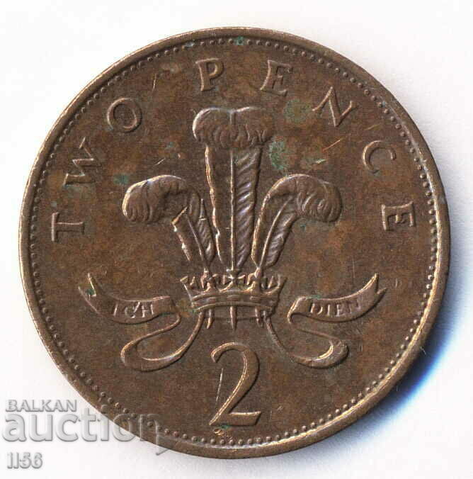 Great Britain - 2 pence 1990