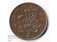 Great Britain - 2 pence 1990