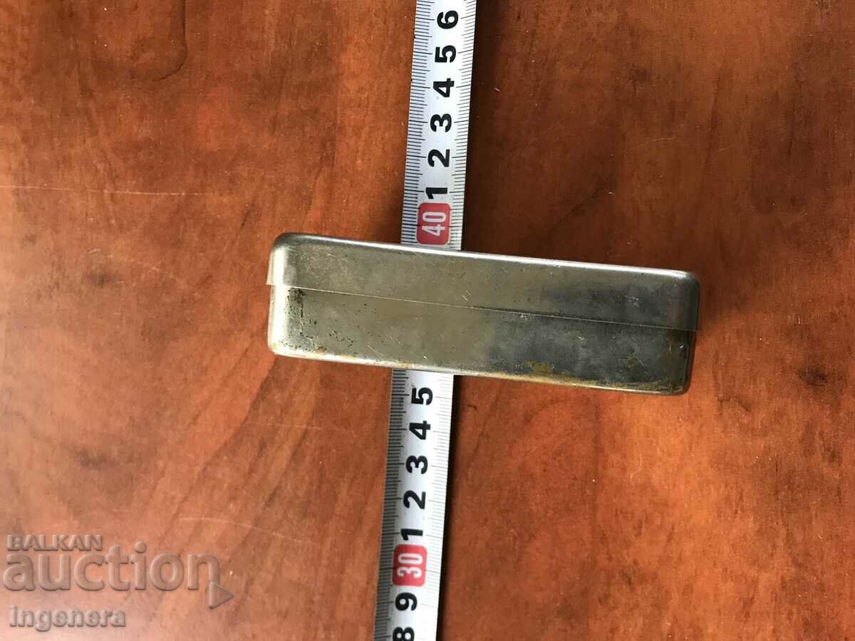 BOX BOX SOAP DISH METAL MARKED - 6 BOX BOX SOAP DISH METAL MARKED - 6