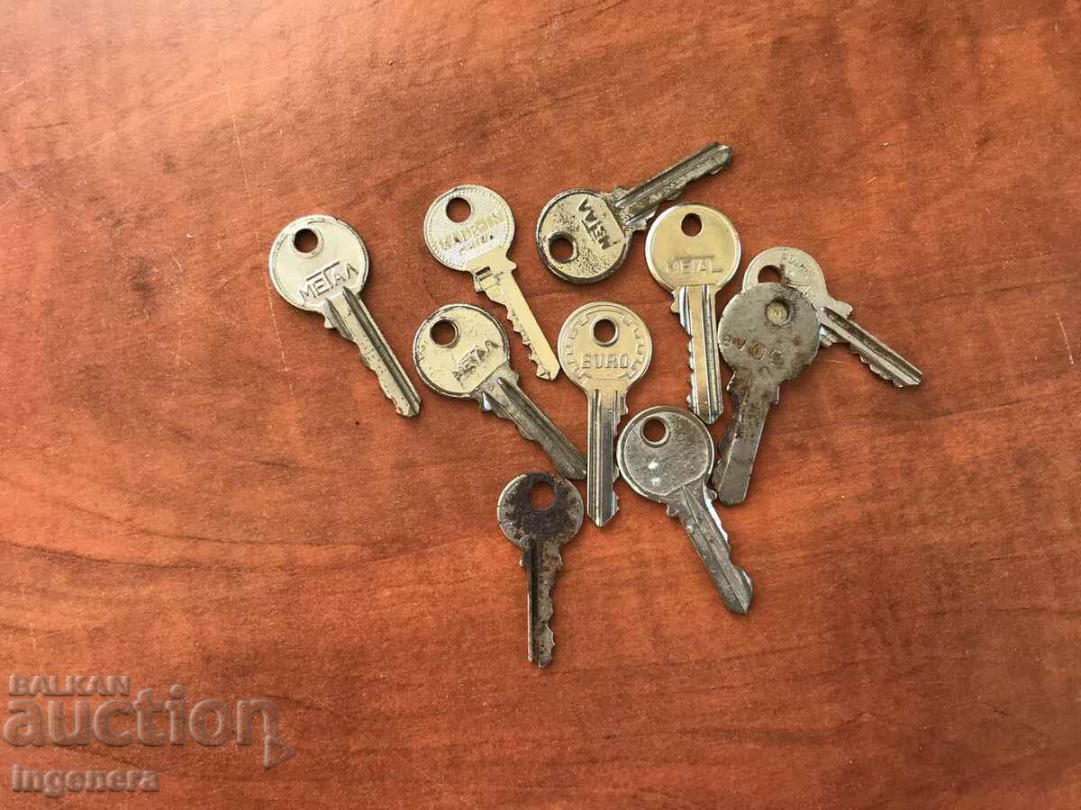 KEY COLLECTION KEYS with price 3.00 BGN | € 1.53 KEY COLLECTION KEYS with price 3.00 BGN | € 1.53