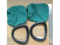 Резервни стъкла за противогаз български ПЛДЕ "Урко"