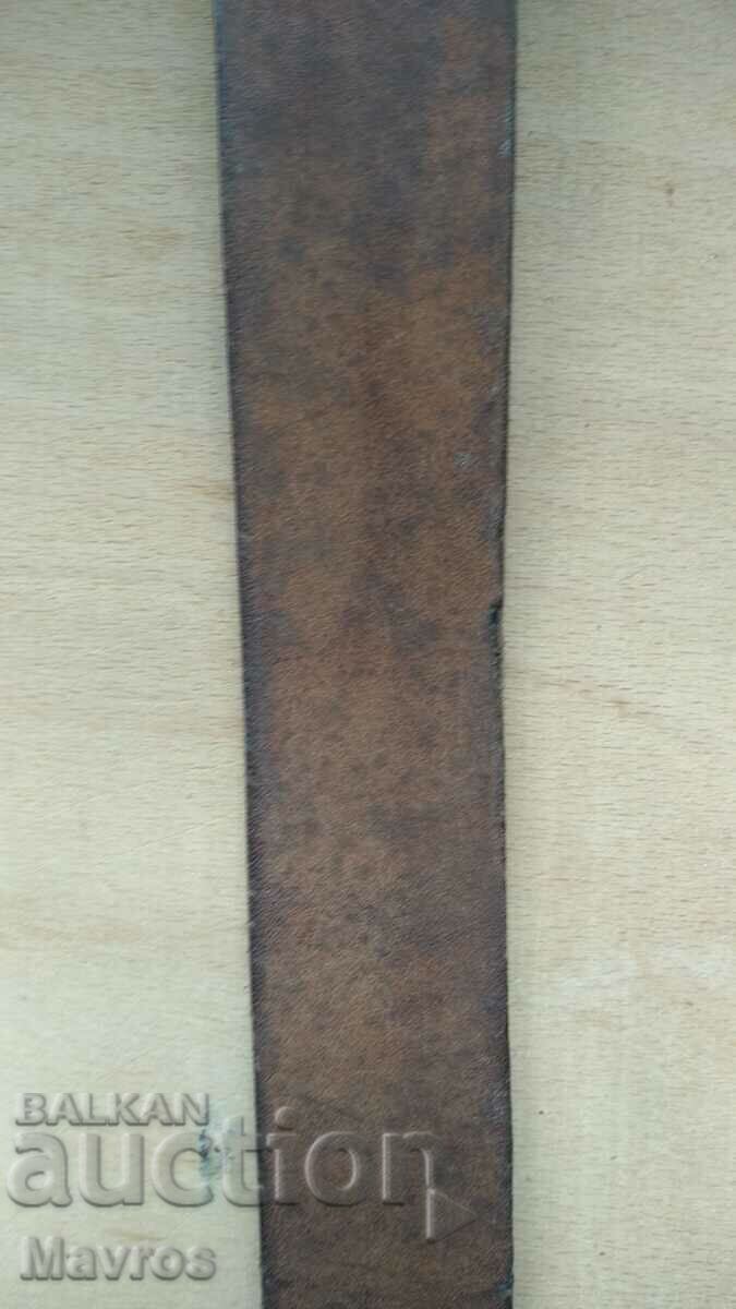 Leather strap, belt for making a knife handle - 5 Leather strap, belt for making a knife handle - 5