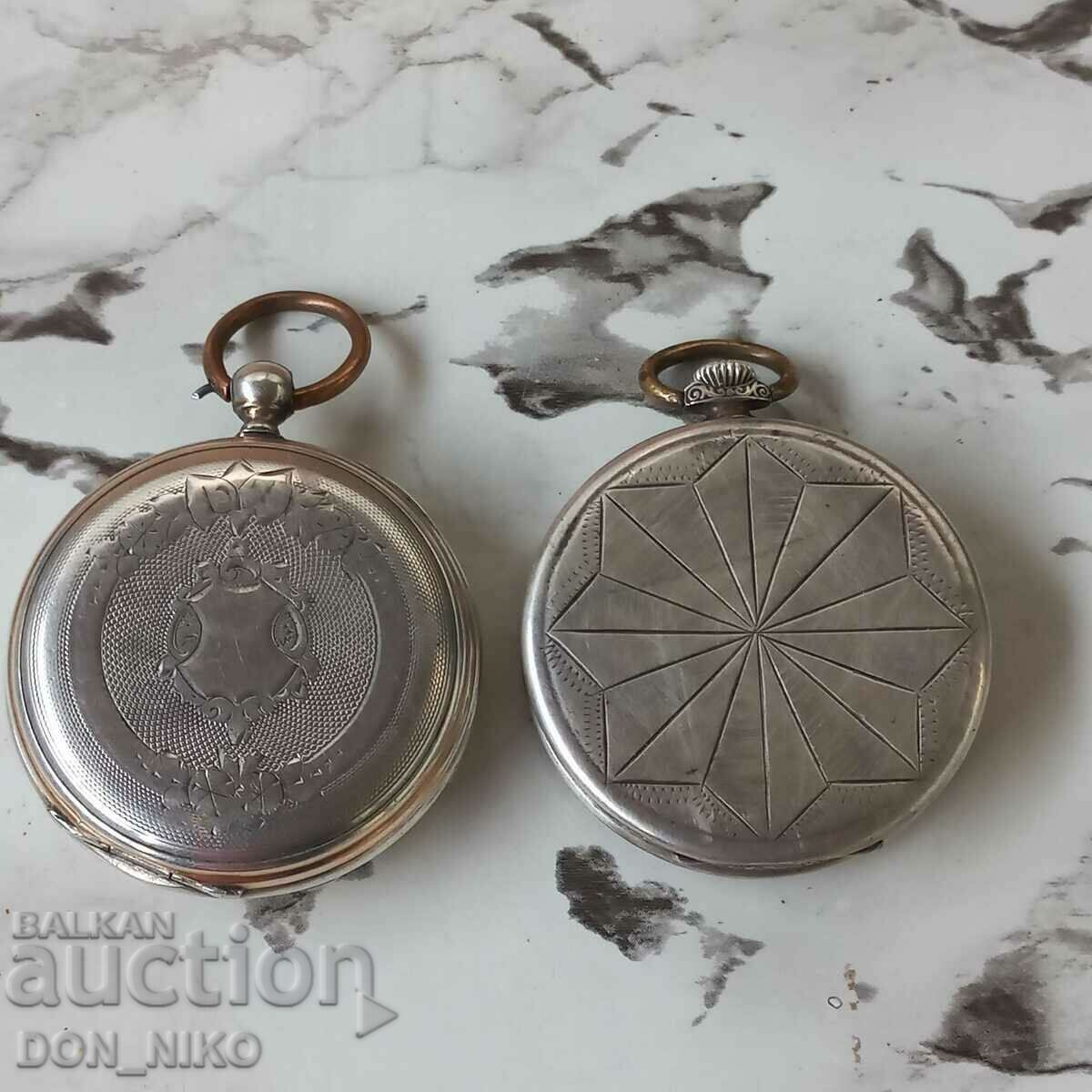 Licitație Ceasuri de buzunar 2 piese Licitație Ceasuri de buzunar 2 piese