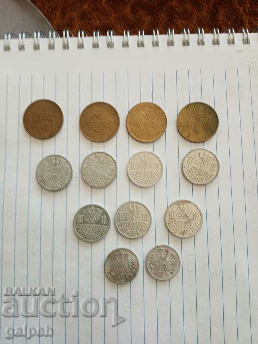 Delivery of COINS - from the 15th century NUMBERS - 13 pcs. Delivery of COINS - from the 15th century NUMBERS - 13 pcs.