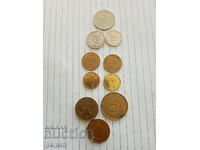 COINS - from the 15th century NUMBERS - 10 pcs.