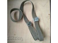 Military canvas strap, belt: 170x 3.5cm