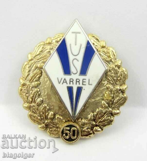 TuS Varrel Fußball - German Football Team - Anniversary Badge