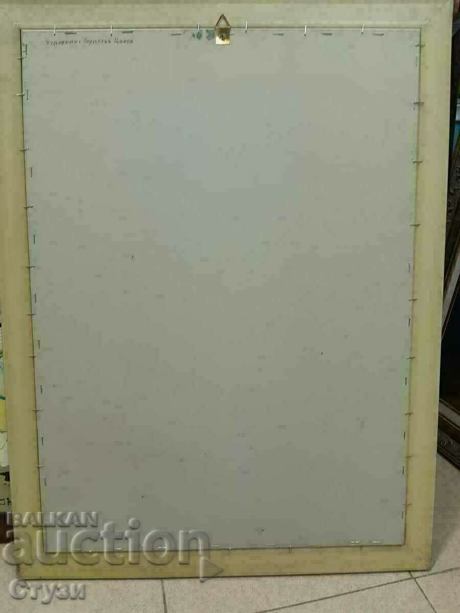 Painting by Borislav Tsanov "Bouquet", 49 x 60 cm - 6 Painting by Borislav Tsanov "Bouquet", 49 x 60 cm - 6