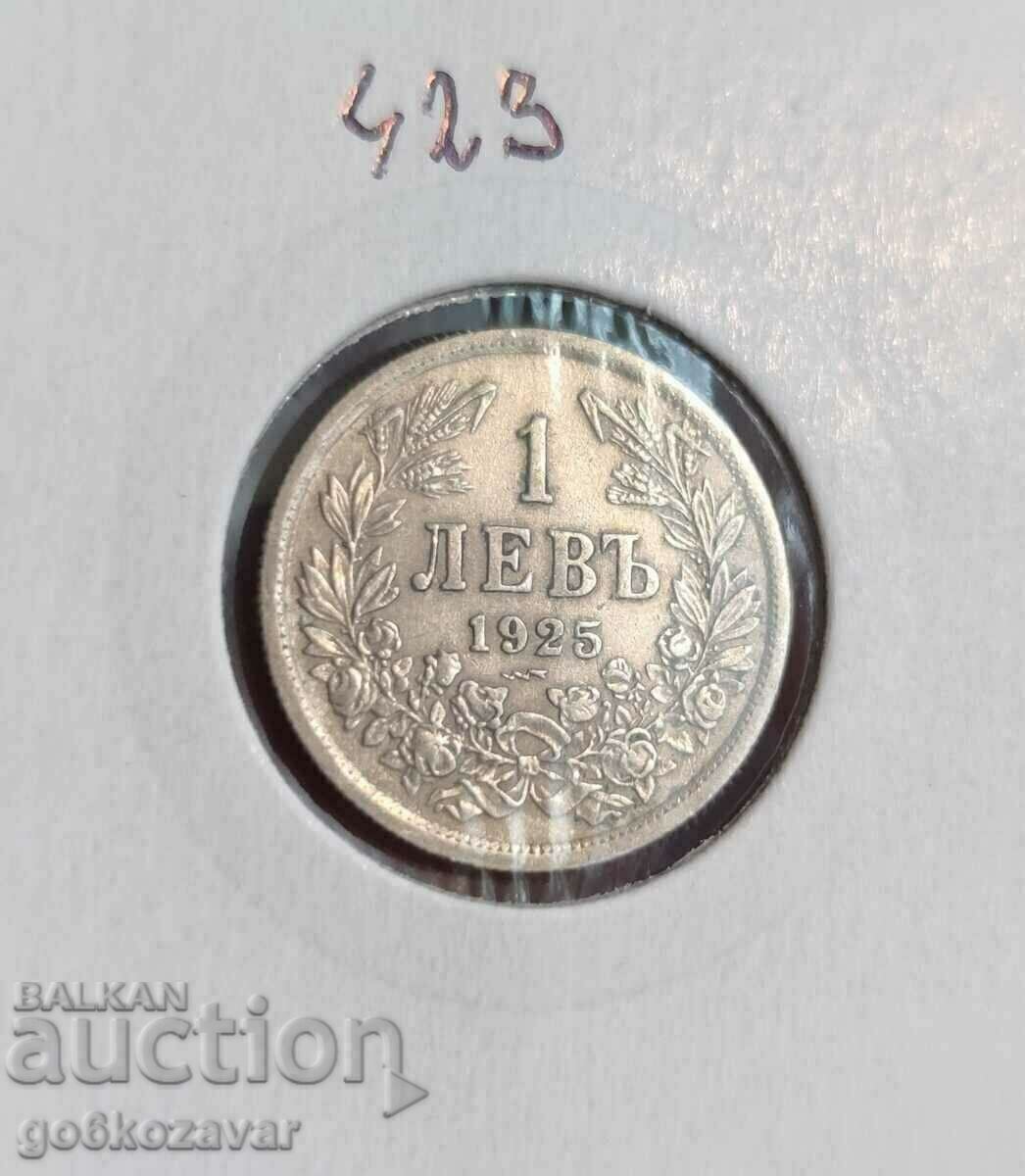 Auction  Bulgaria 1 BGN 1925 with Mark! for Collection!