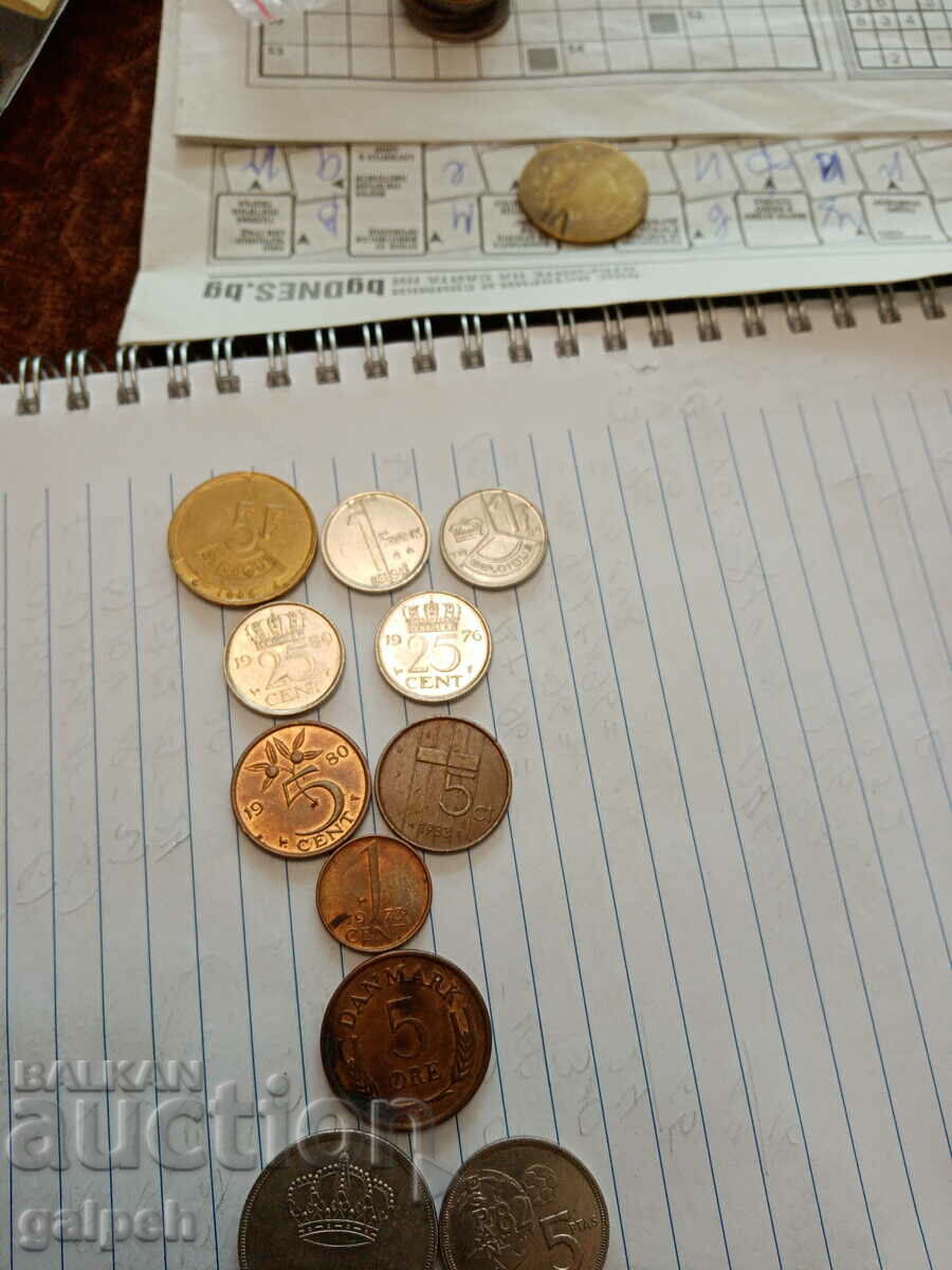 COINS - from 15 cents NUMBERS - 15 pcs. with price 2.25 BGN | € 1.15 COINS - from 15 cents NUMBERS - 15 pcs. with price 2.25 BGN | € 1.15