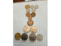 COINS - from 15 cents NUMBERS - 15 pcs.