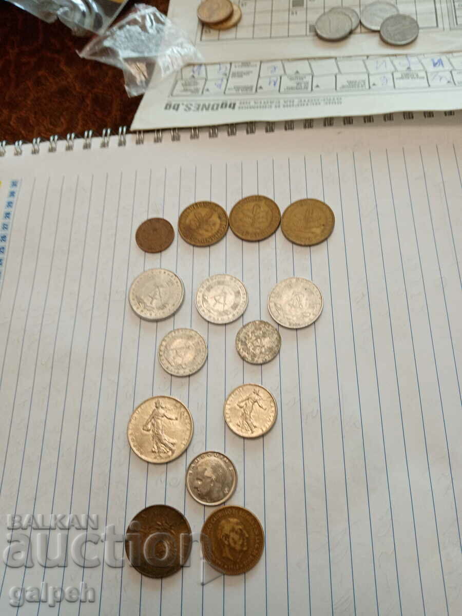 Delivery of COINS - from the 15th century NUMBERS - 14 pcs. Delivery of COINS - from the 15th century NUMBERS - 14 pcs.